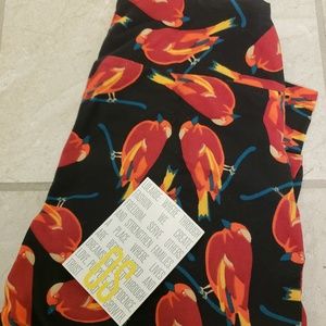 Lularoe OS Bird Leggings
